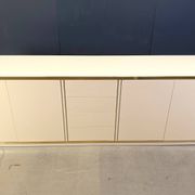 Vintage lacquered credenza, 1980s
