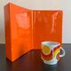 Enamelled ceramic vase design by Gabbianelli, Italy 1970's