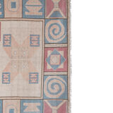 Vintage Handwoven Turkish Oushak Carpet, 1970s 175 x 252 cm