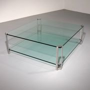 Grande table basse de Peter Ghyczy, modèle T24 (120x120x45)