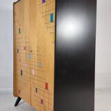 Vintage Wood Wardrobe, 1960s