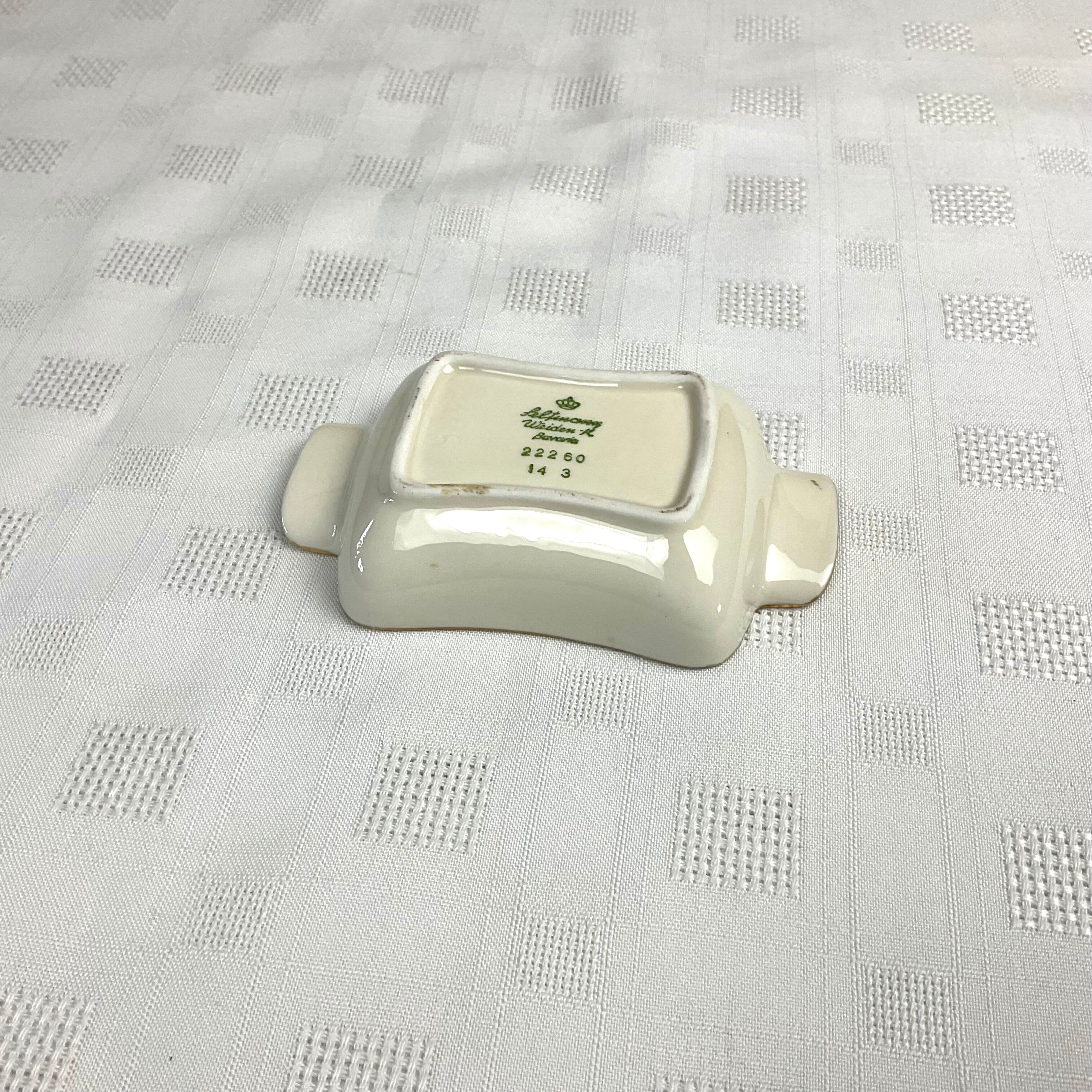Vintage ashtray Seltmann Weiden Bavaria