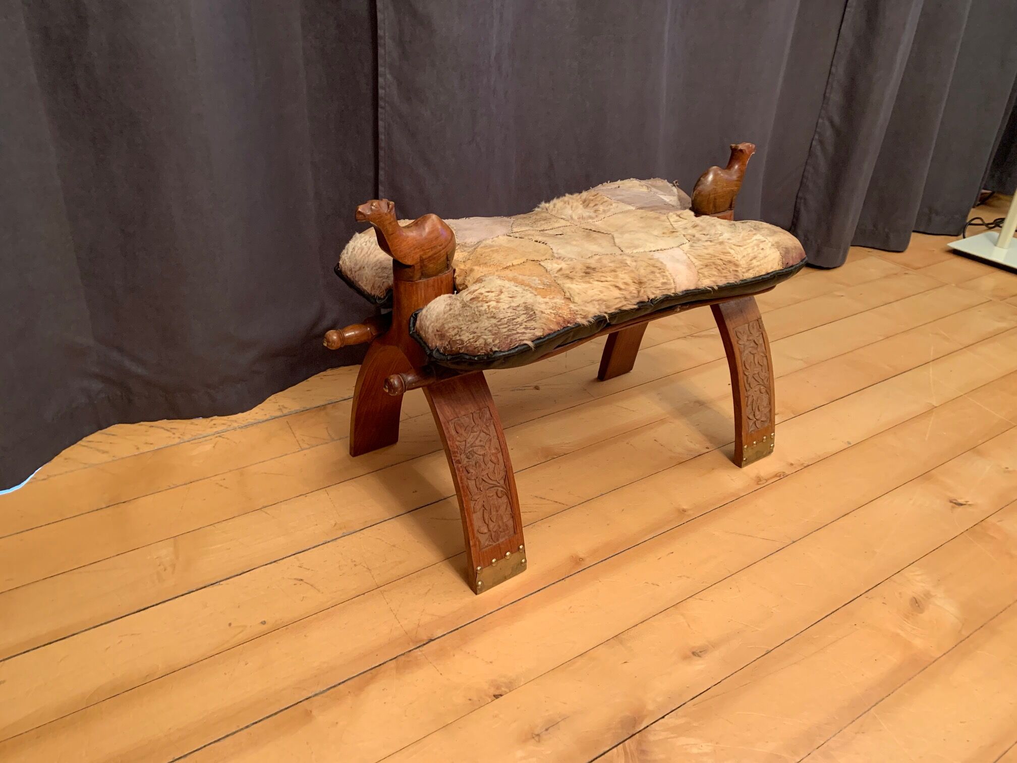 Camelskin Stool, 1960s