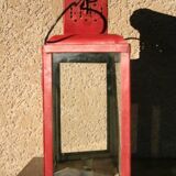 Painted sheet metal wall Lantern