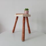 Vintage tripod stool from the 60s/70s