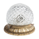 Ceiling lamp Crystal and bronze