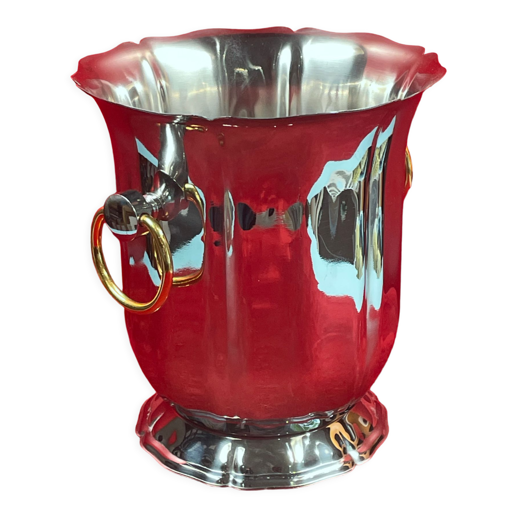 Guy degrenne stainless steel champagne bucket