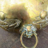 Brass planter