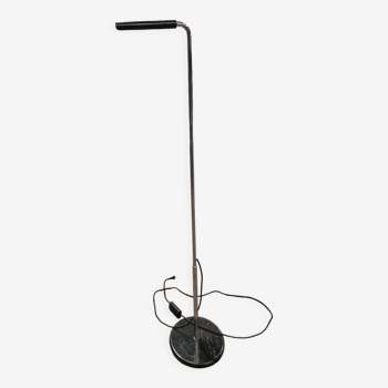 Vintage halogen floor lamp Mezzaluna by Bruno Gecchelin for Skipper, 1975