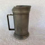 Tin pitcher