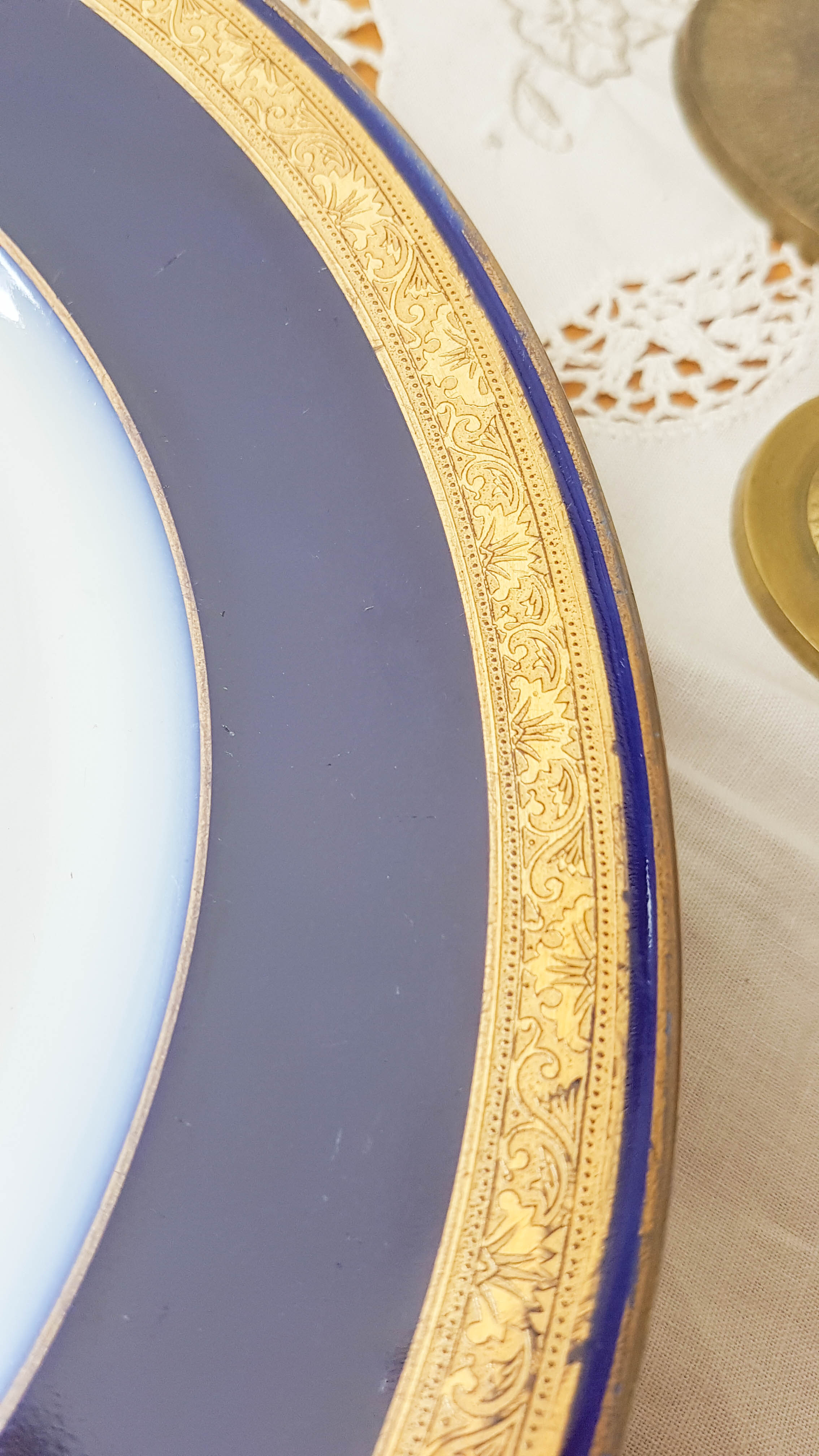 Big round dish raynaud - c limoges