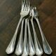 6 christofle fish forks