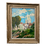 Tableau de Bayonne huile basque
