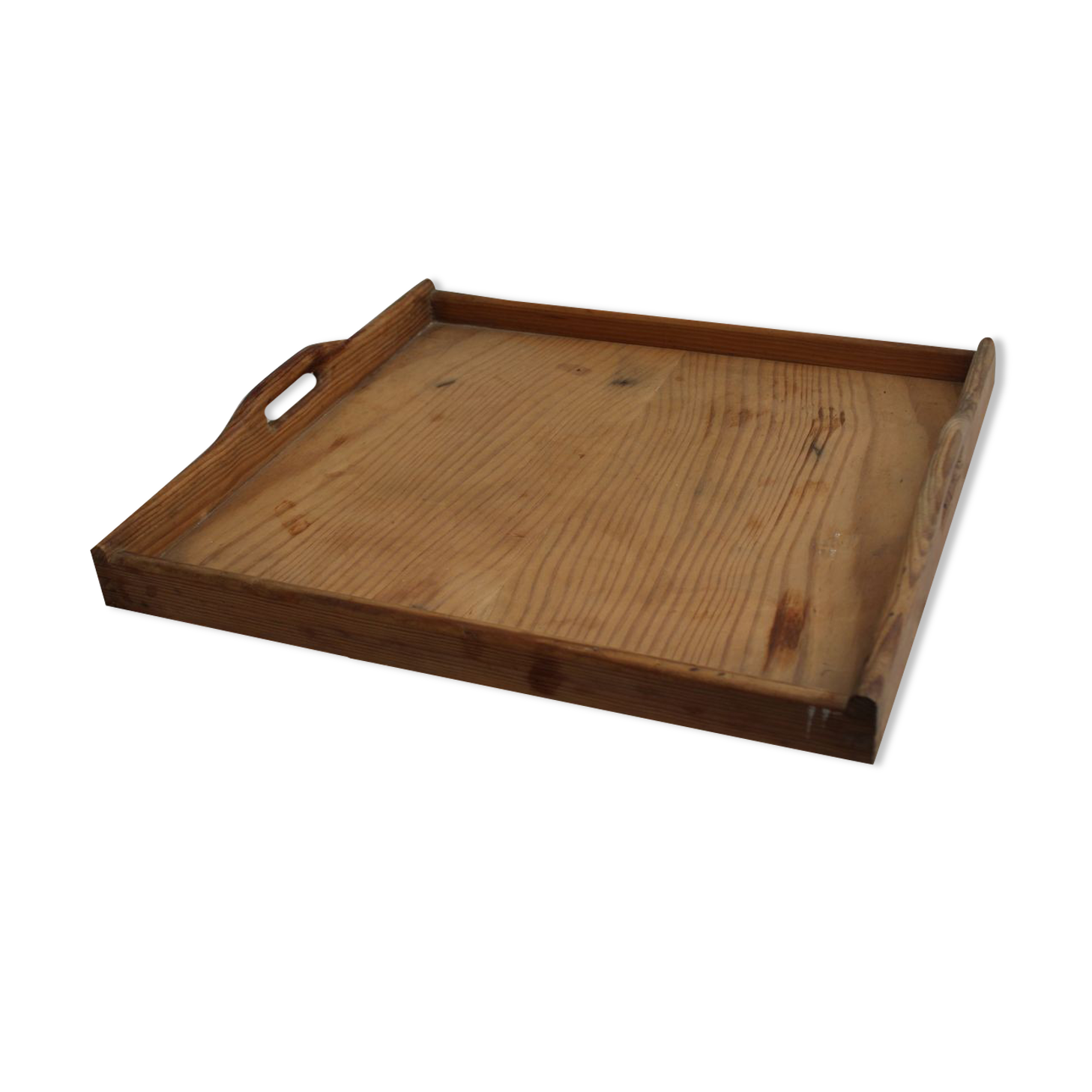 Wooden serving tray