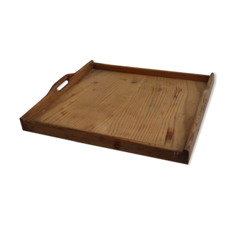 Wooden serving tray