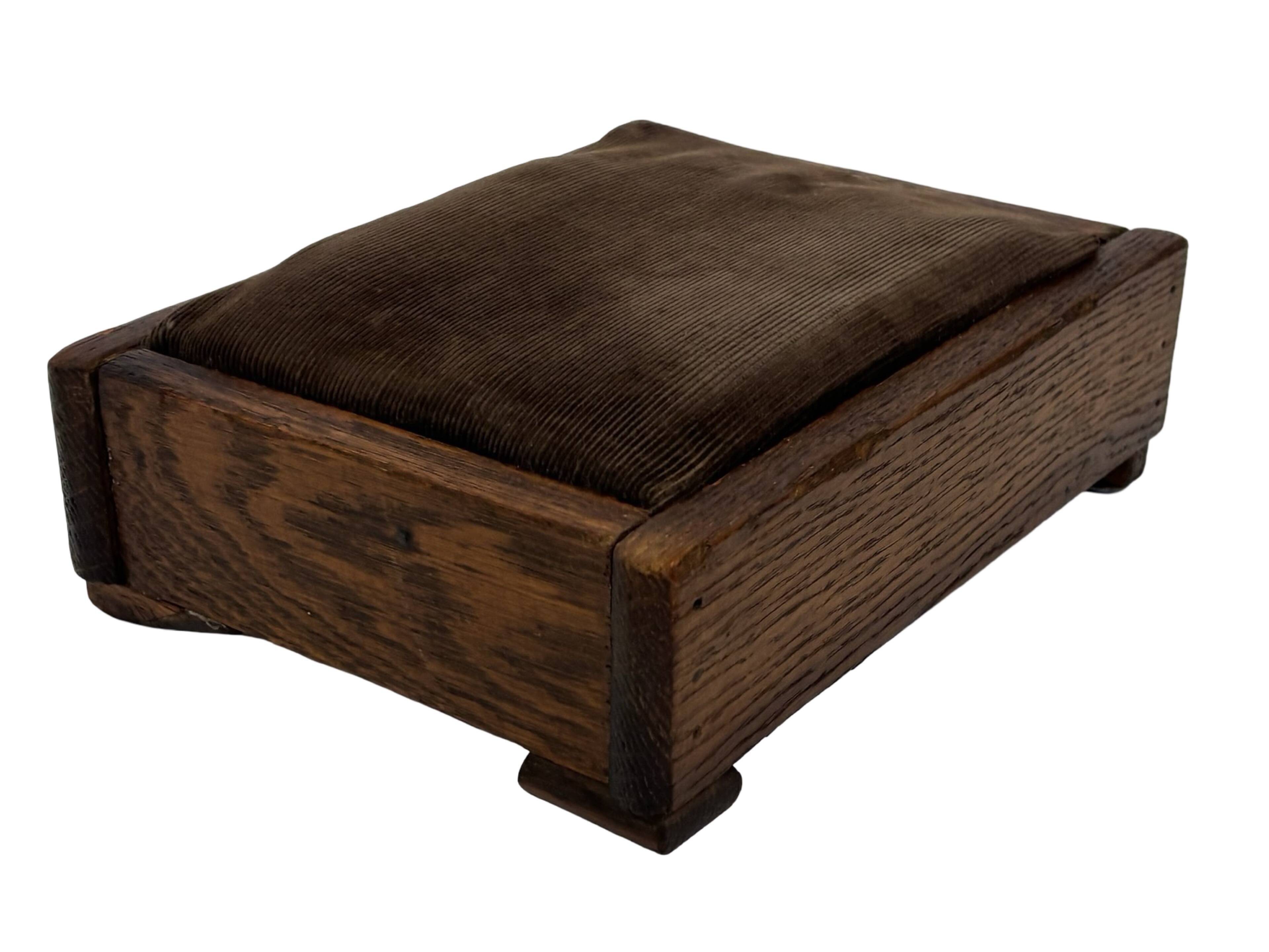 Art Deco footstool foot rest minimalist 30's design