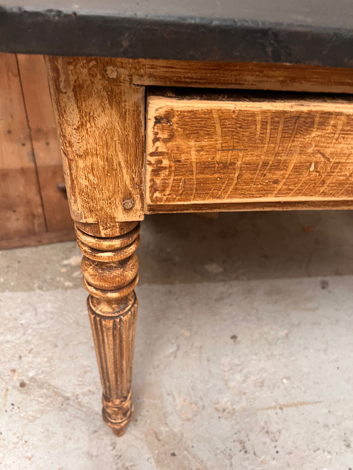 Old kitchen table