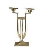 Art Deco chandelier in solid brass