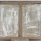 Huile, acrylique? composition sur toile , signée Christian Amel 73