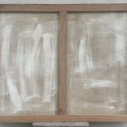 Oil, acrylic? composition on canvas, signed Christian Amel 73