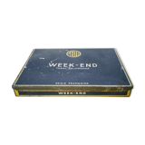 Box of cigarettes "WEEKEND"