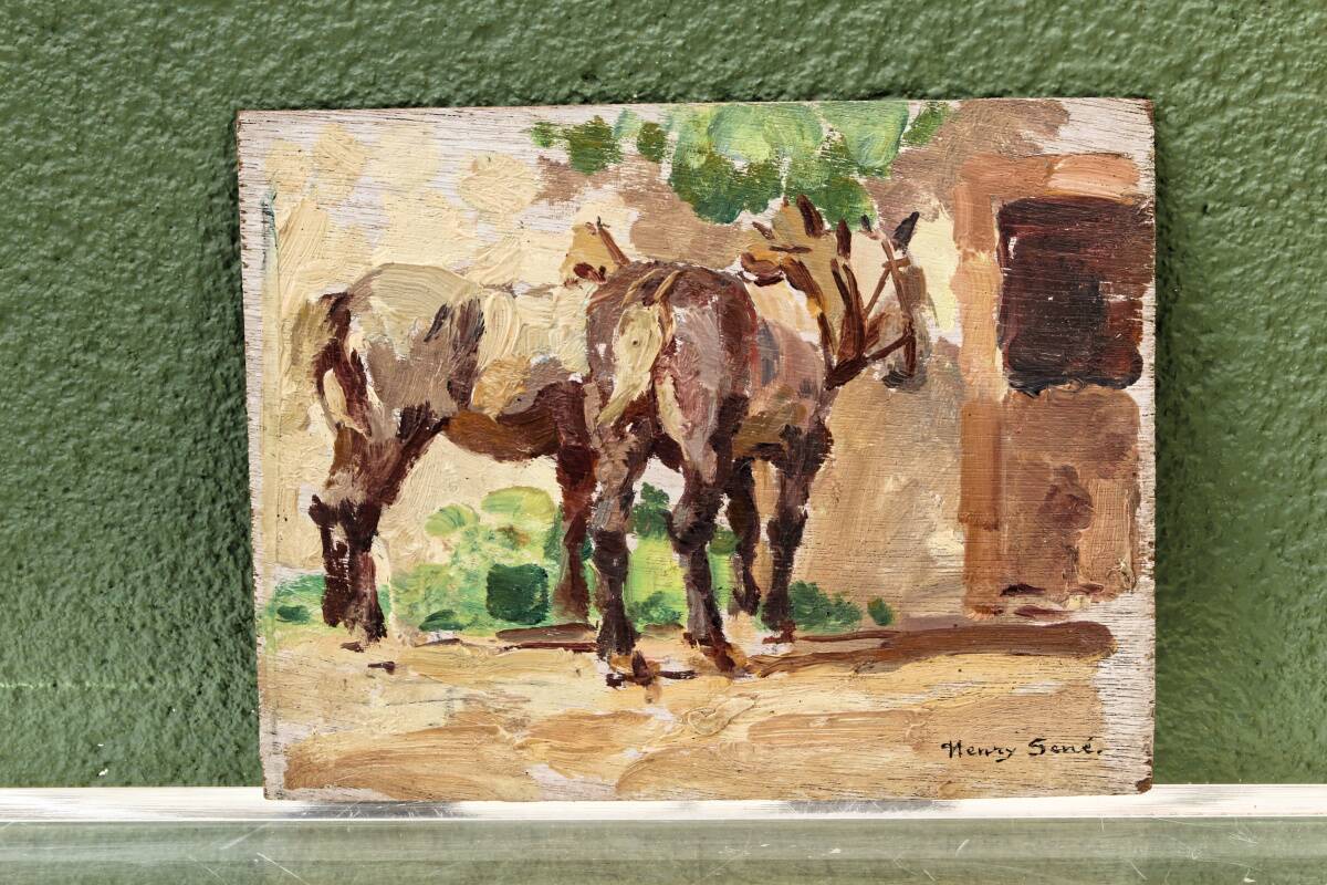 Workshop background, Henry Sené (1889-1961)