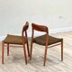 Niels Otto Møller chairs (Model 75) 10 chairs