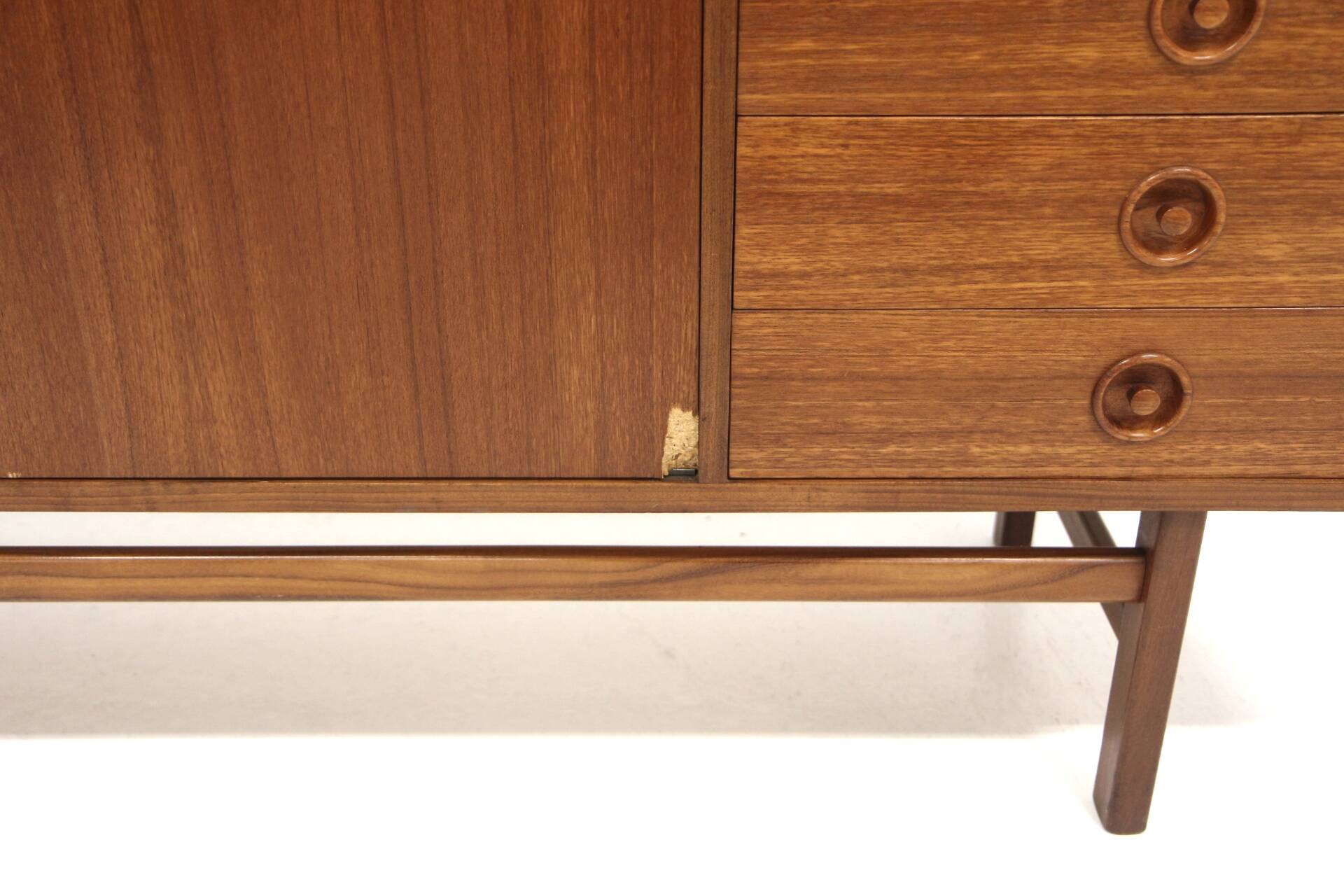 Enfilade scandinave en teck, Suède, 1960