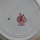 4 vintage ironstone dinner plates - Moulin des Loups - Athens model