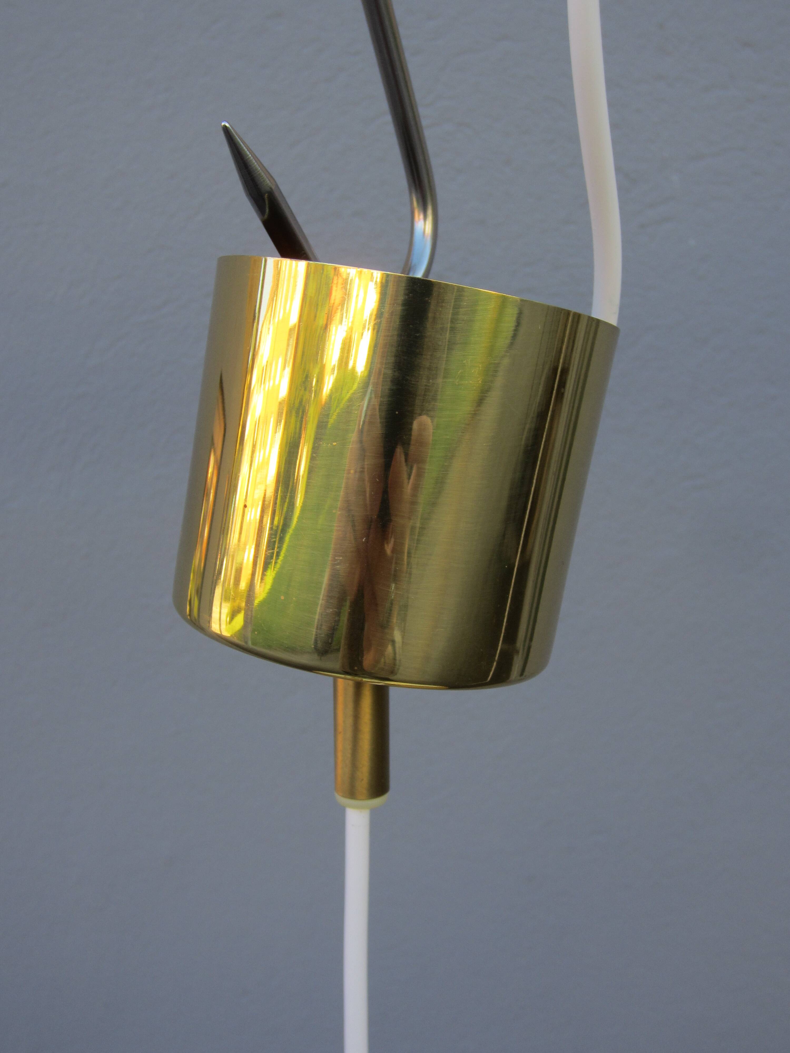 Scandinavian fringed pendant lamp model T-603 by Hans-Agne Jakobsson