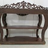 Mahogany Napoleon III console
