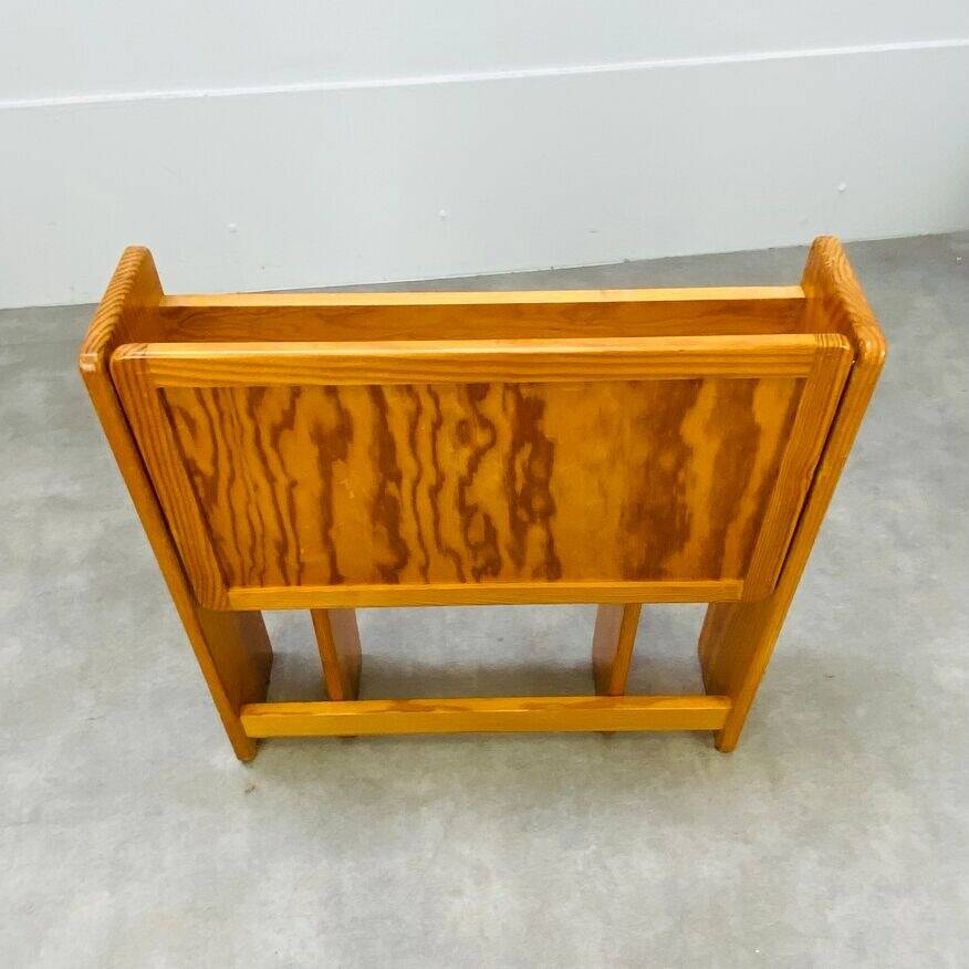 Folding pine children's desk by Trama, desk