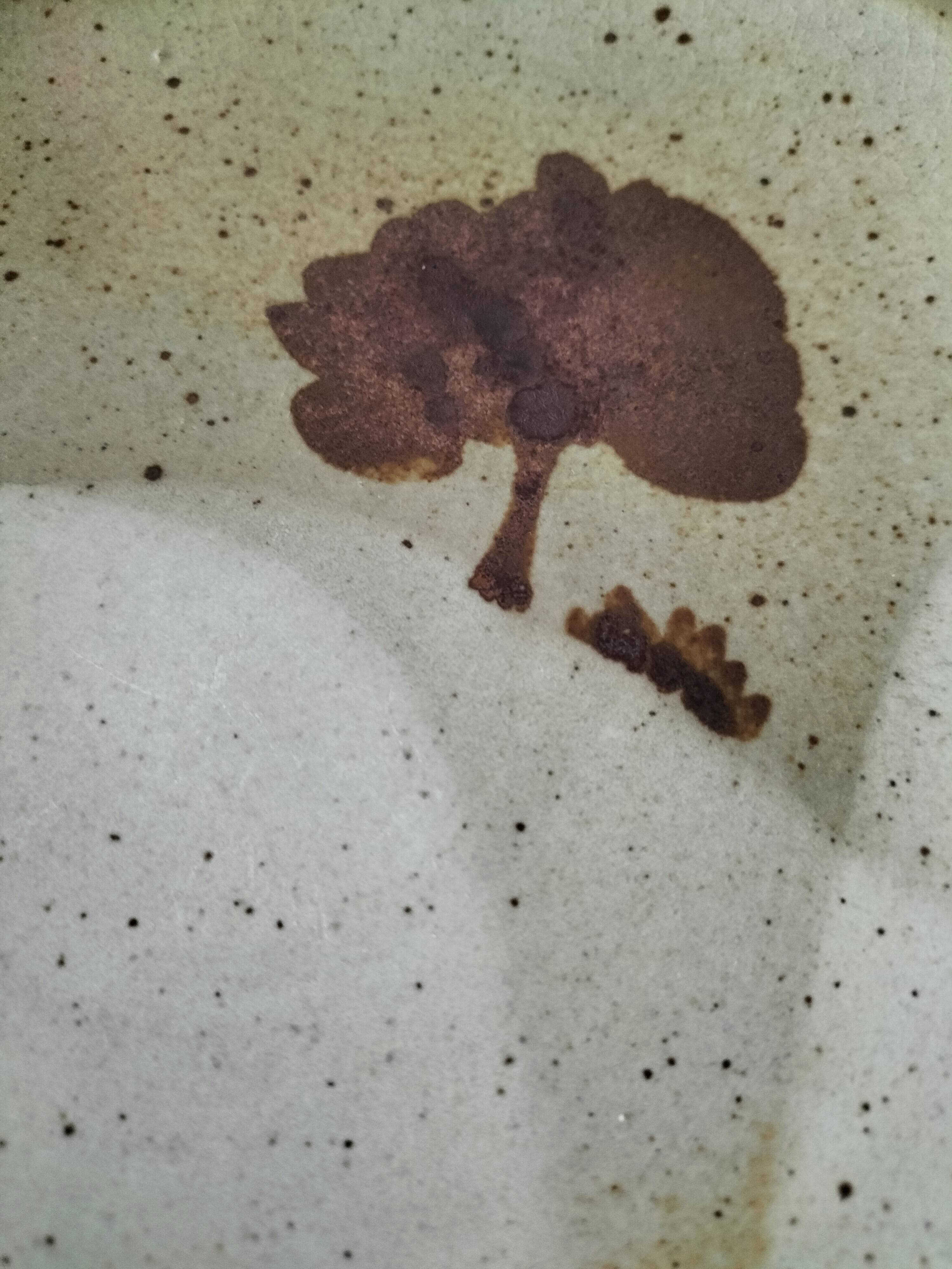 Ensemble à brunch vintage en grès du Marais, décor campagne