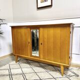 Enfilade vintage pieds compas