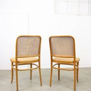 Pair of vintage No. 811 bentwood chairs