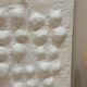 Tableau contemporain texturé relief 3D minimaliste - murmures blancs