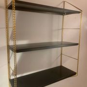 Vintage metal wall shelf