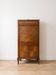 Louis XVI style antique wooden secretary with marble.