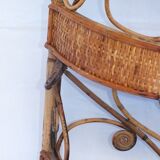 Rattan Peacock shelf