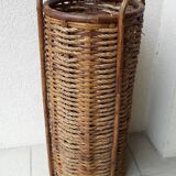 Porte parapluie rotin
