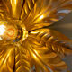 Vintage golden wall light