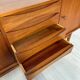 1960s Vintage Large Minimalistic Mid-Century Teak Sideboard