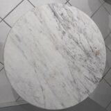Table of Parisian bistro marble from 1960