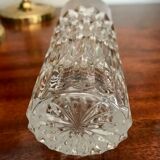 Six verres en cristal taillé