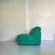 70s velvet armchair Roche Bobois