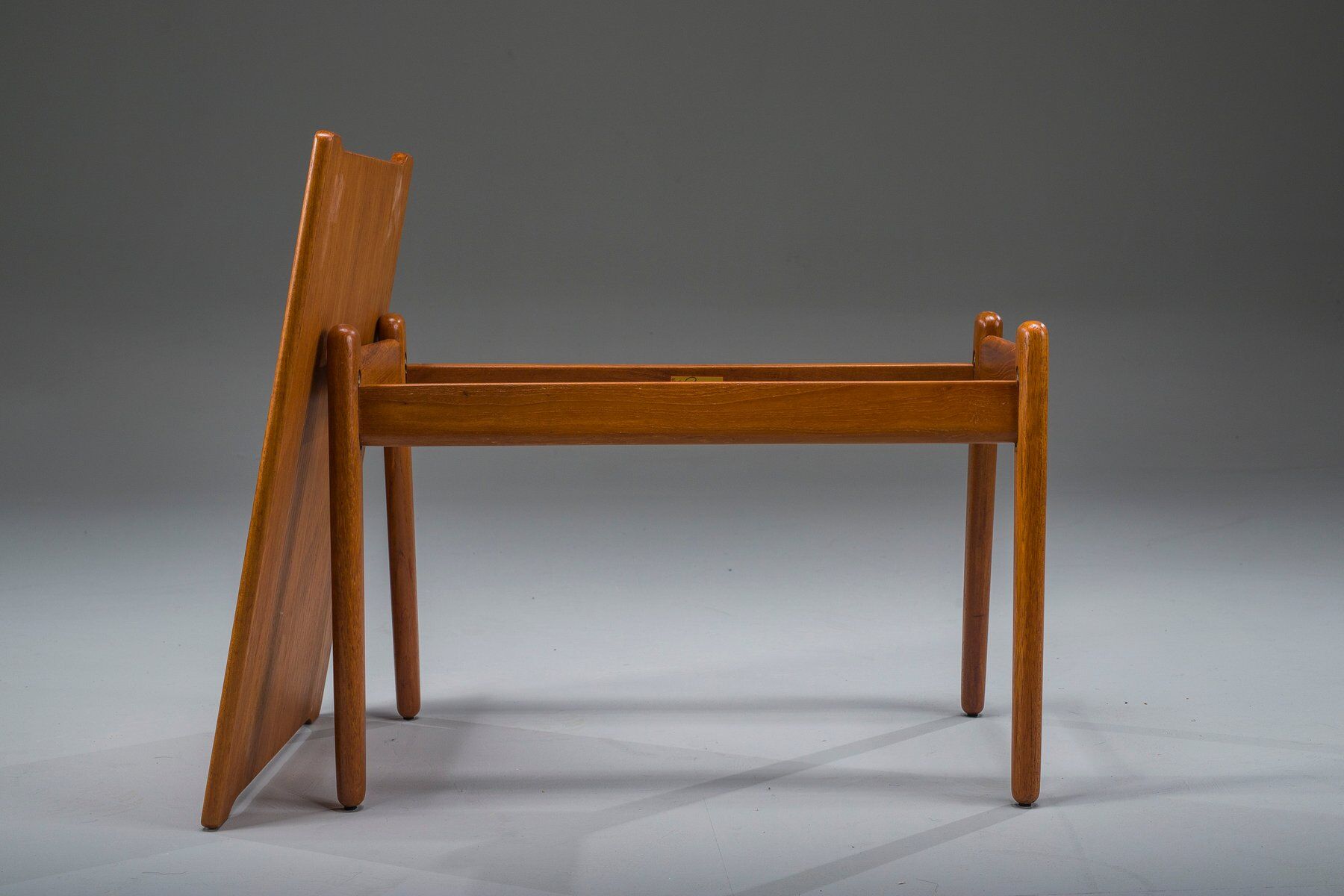 Mid-century teak side table by Fredrik A. Kayser for Vatne, Norway, 1960s