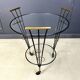 Mid century two tier italian trolley, 1950s