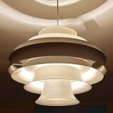 Large Scandinavian pendant light, 70s