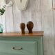 Green vintage dresser