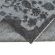 Hand-knotted rustic anatolian 1970s 190 cm x 277 cm grey rug